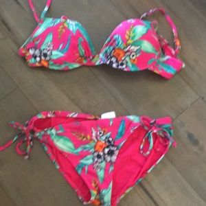 Old Navy Tropical bikini XL L